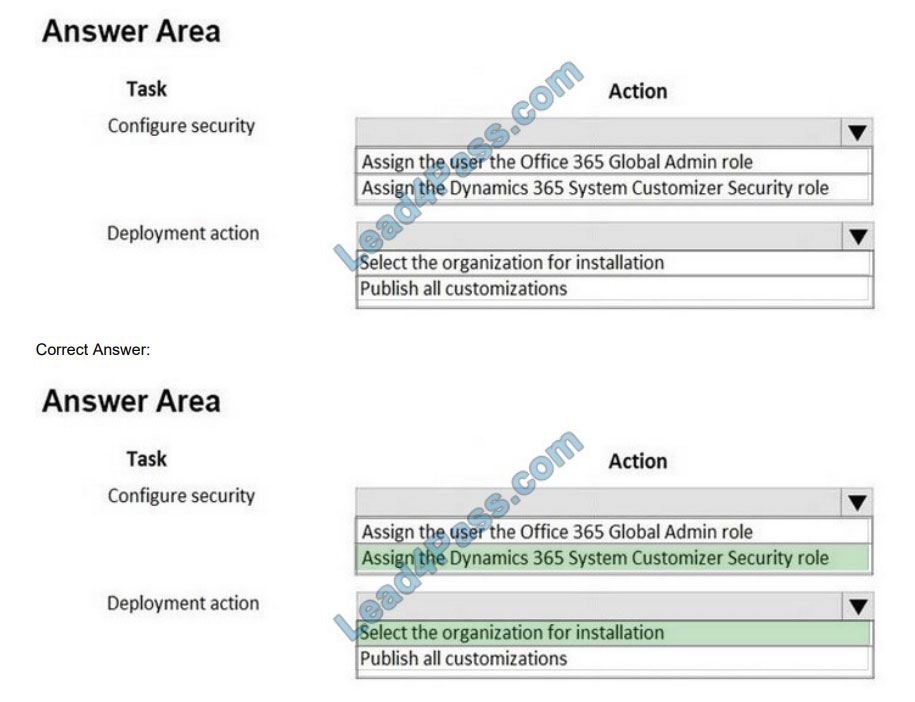 lead4pass mb-210 practice test q12