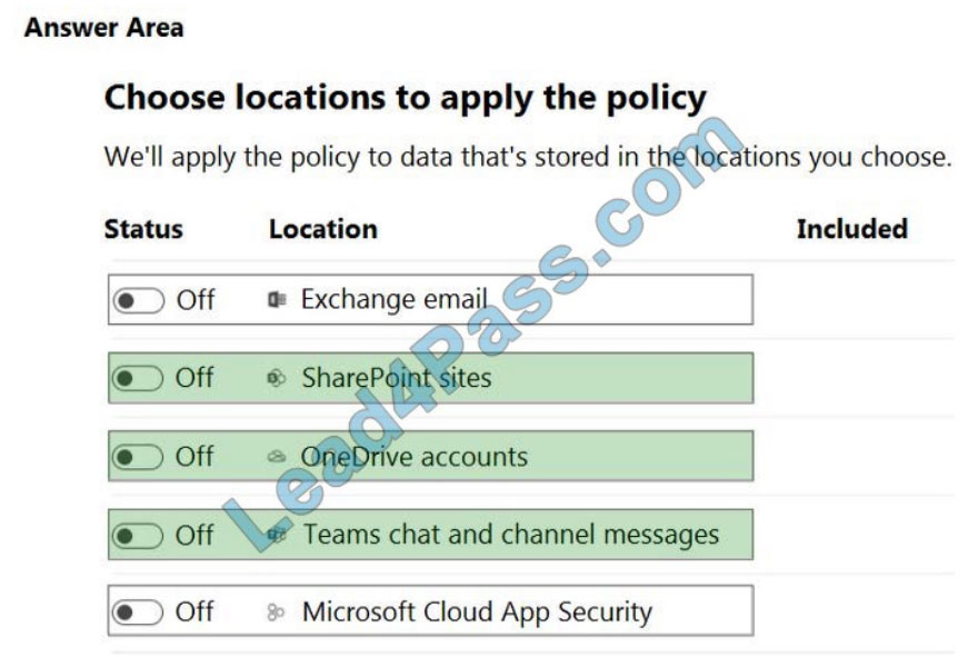 microsoft sc-400 exam questions q6-1